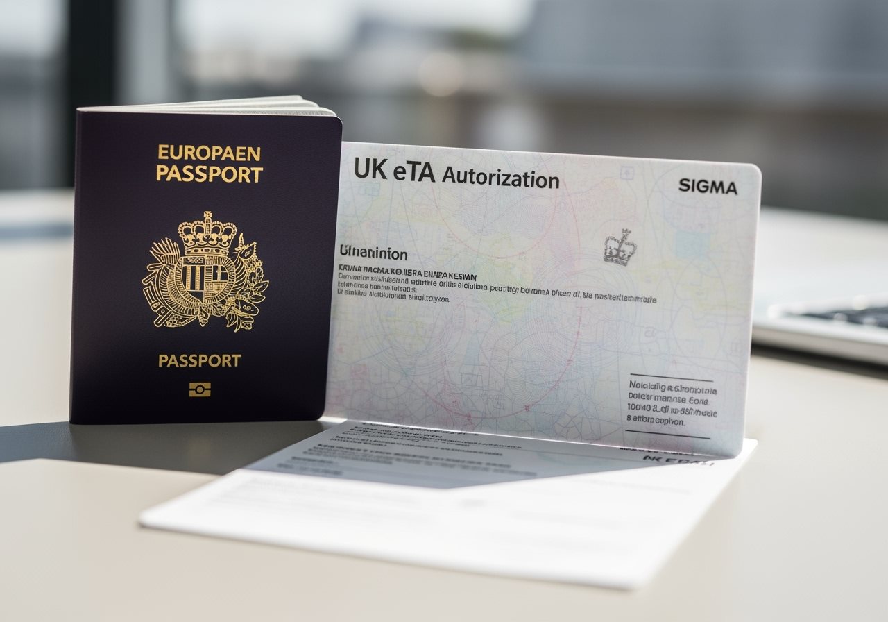 Passeport européen et autorisation eTA Royaume-Uni