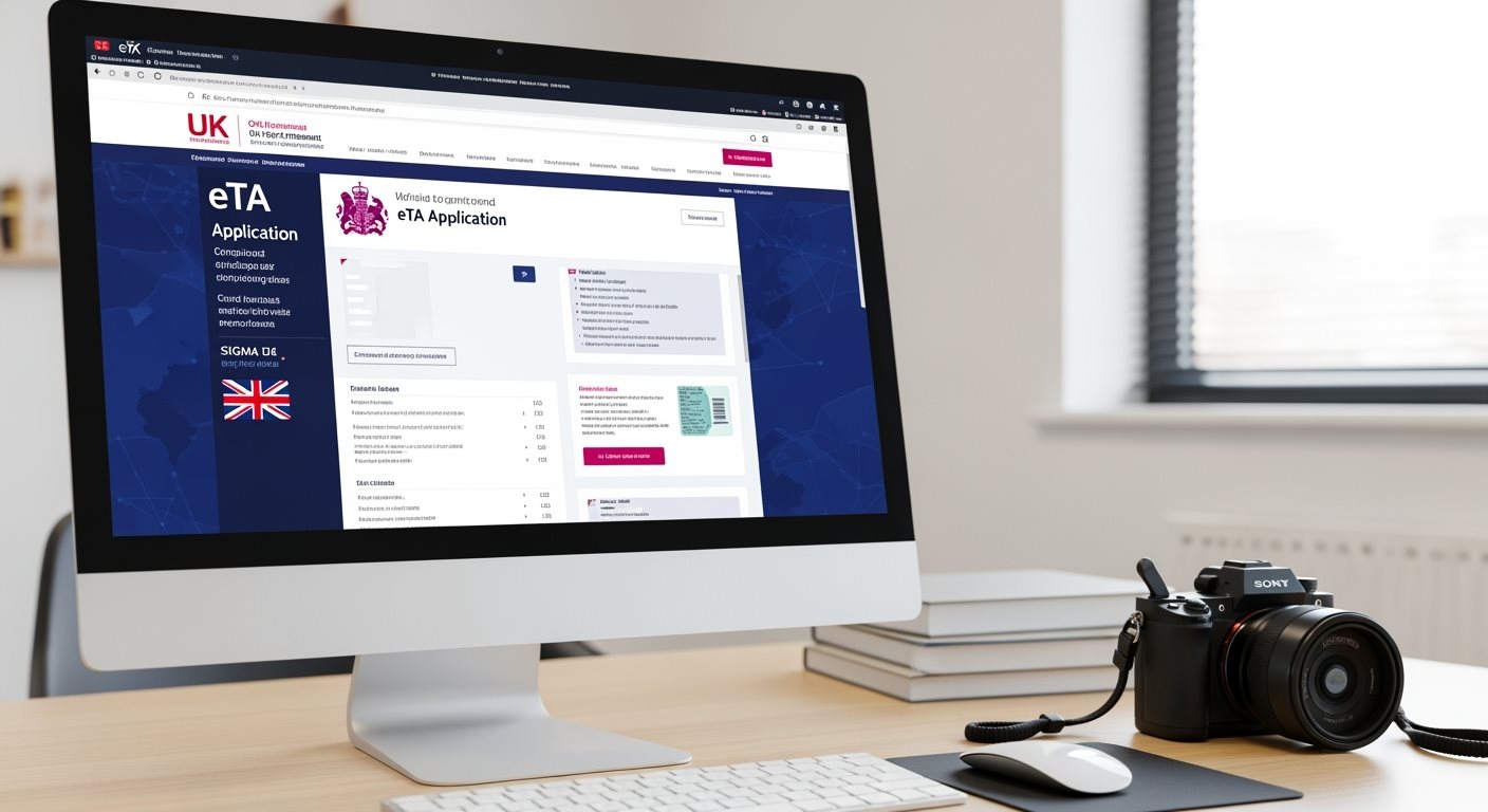 Sites officiels eTA Angleterre