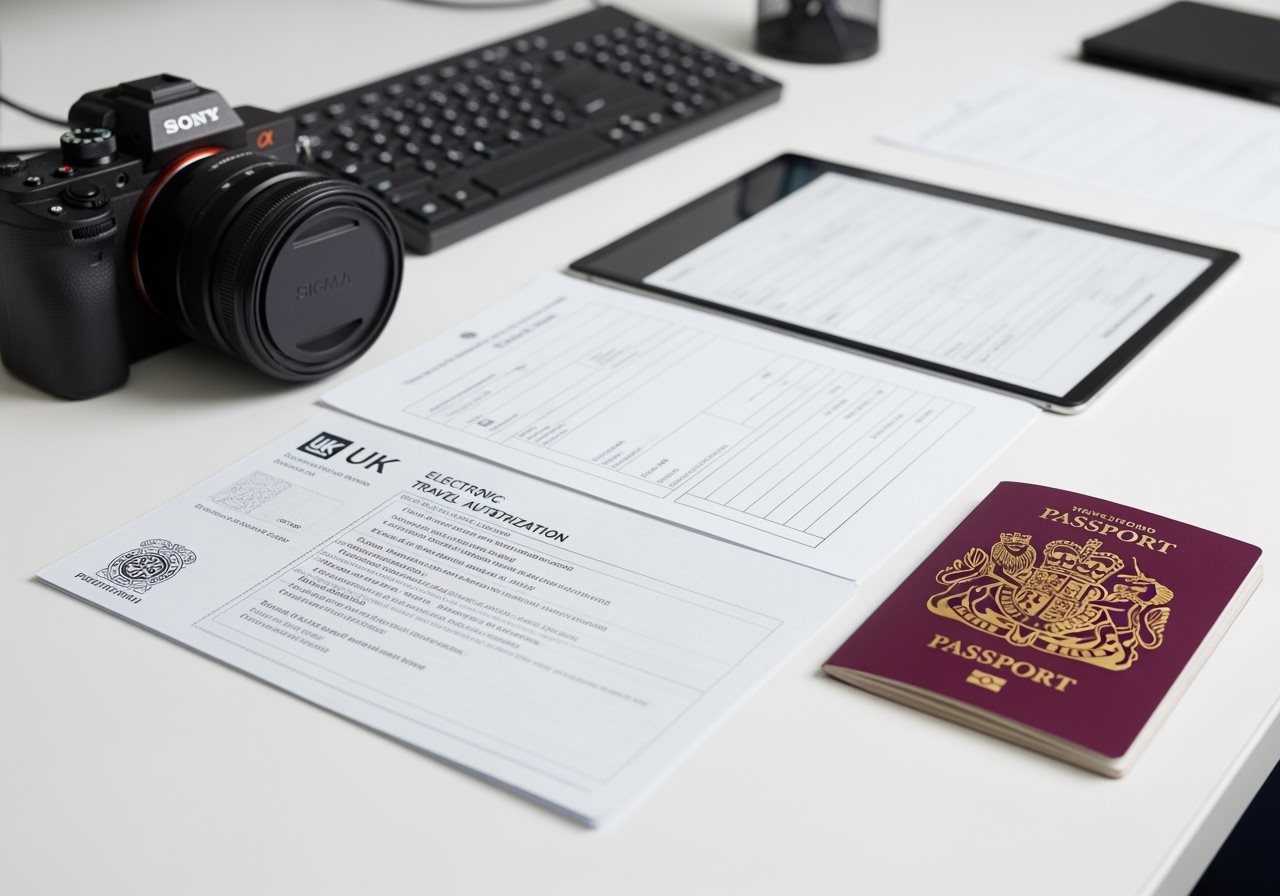Documents requis nouveau passeport eTA Angleterre