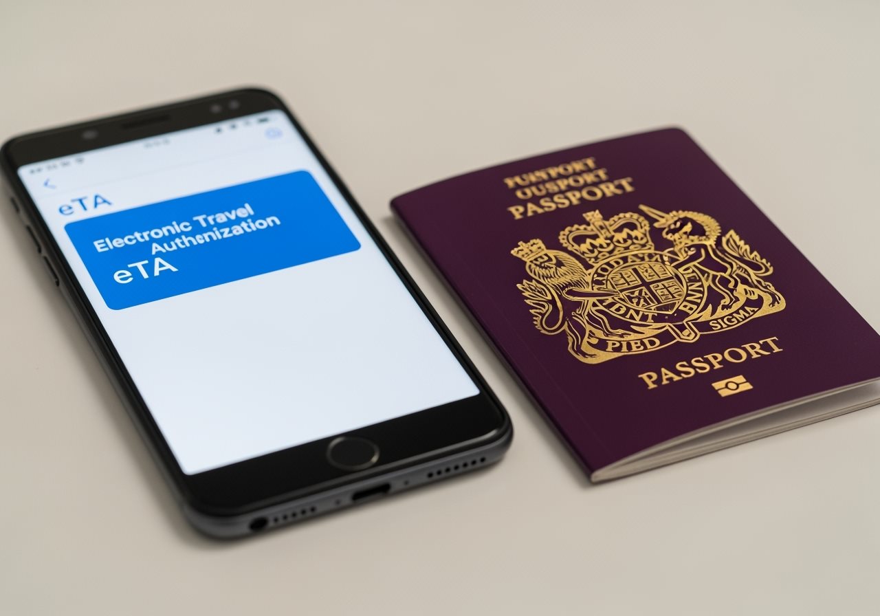 eTA Angleterre autorisation électronique