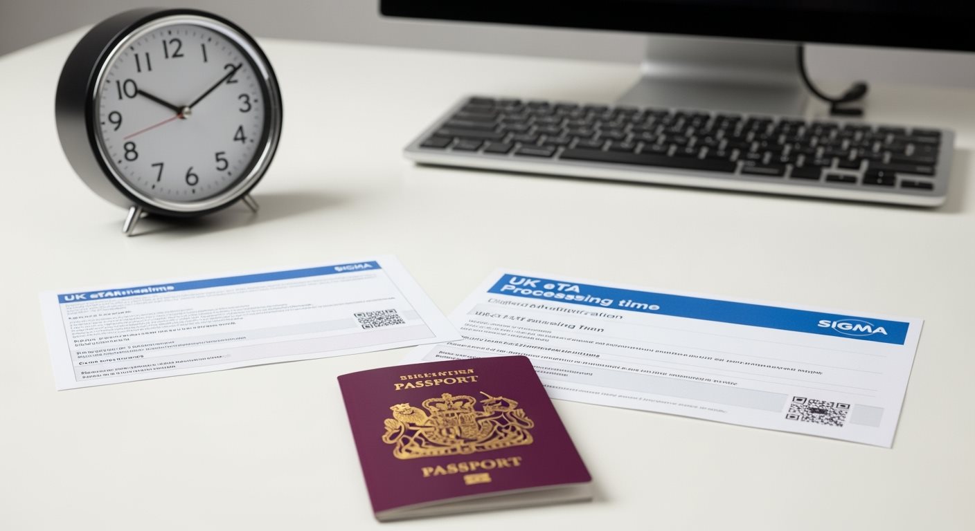 Délais modification eTA Angleterre