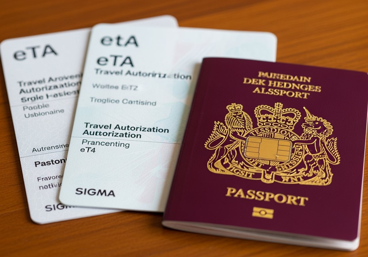 Exigences passeport eTA Angleterre