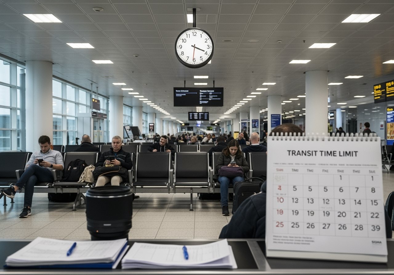 Durées et restrictions de transit au Royaume-Uni